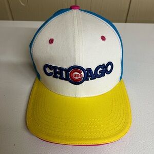Chicago Cubs Colorful Baseball Cap
